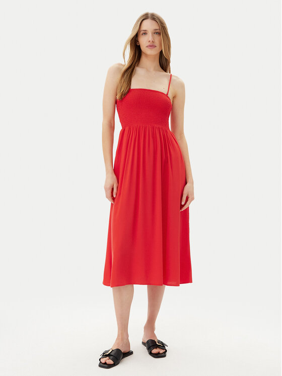 Vero Moda Vero Moda Nyári ruha Easy 10328766 Piros Regular Fit