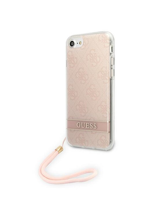Guess Guess Etui na telefon iPhone 7/8/SE 2020 Różowy