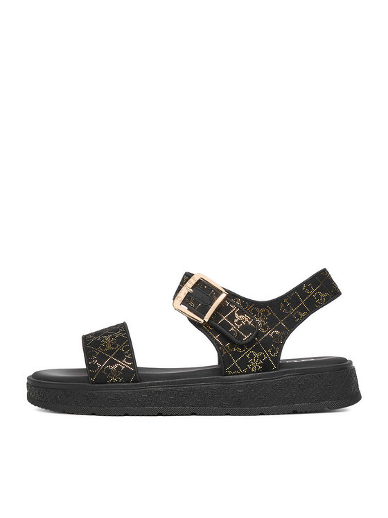 Guess Guess Sandały CEO-CS6703-03 Czarny