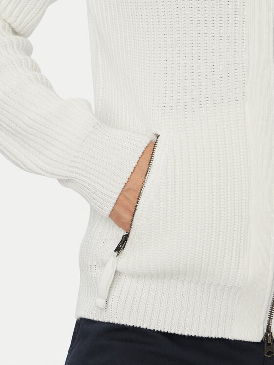 Aeronautica Militare Aeronautica Militare Cardigan 262MA1664UL00409 Crema Regular Fit