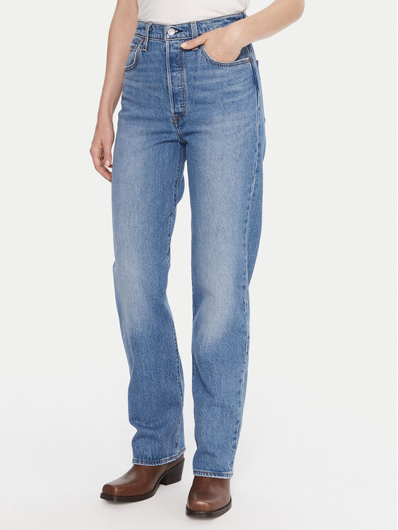 Levi's® Levi's® Jeansy Ribcage 79078-0008 Modrá Straight Fit