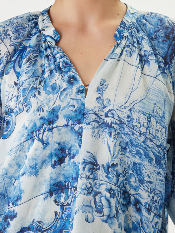 BOSS Boss Vestito estivo Difloru 50454550 Blu Oversize