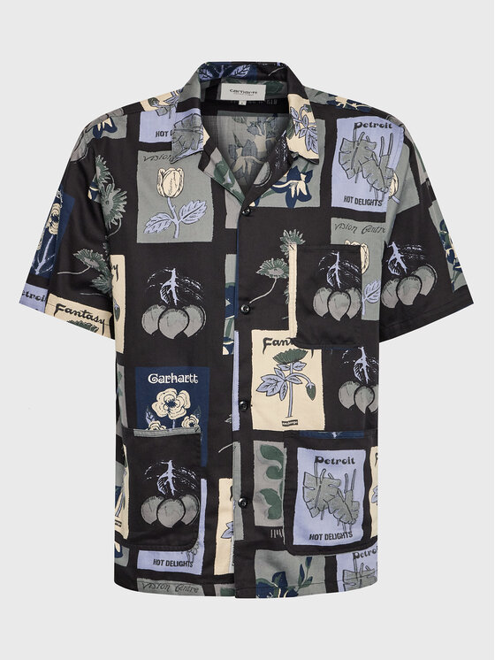 Carhartt WIP Carhartt WIP Koszula Verdant I030041 Kolorowy Loose Fit