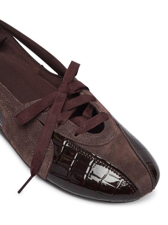 Puma Puma Balerinke Speedcat Ballet Nova Croc 40881301 Smeđa