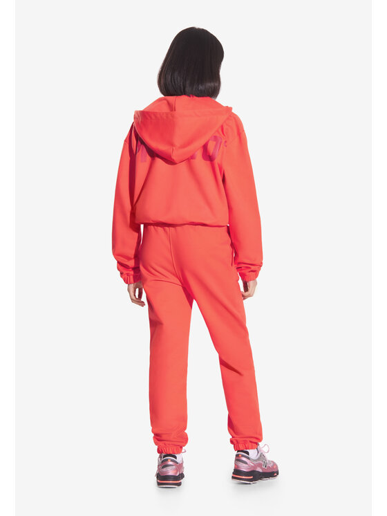 PROSTO. PROSTO. Spodnie dresowe Cut Czerwony Regular Fit