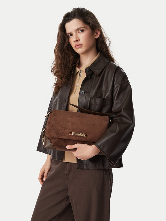 LOVE MOSCHINO Geantă JC4092PP1PLD130A Maro