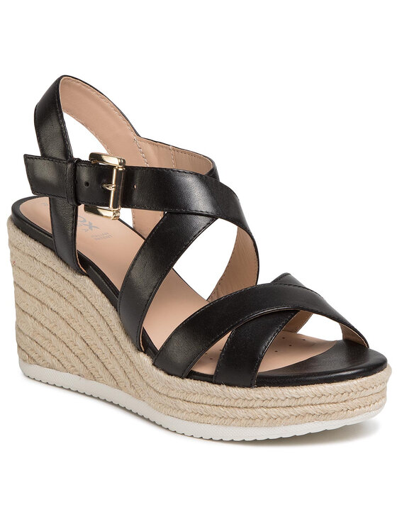 Geox Geox Espadrilles D02GVA 00043 C9999 Schwarz