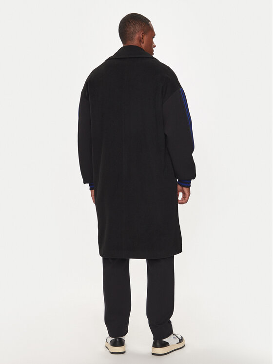 Richmond X Richmond X Vuneni kaput Mattag UMA24065CP Crna Regular Fit