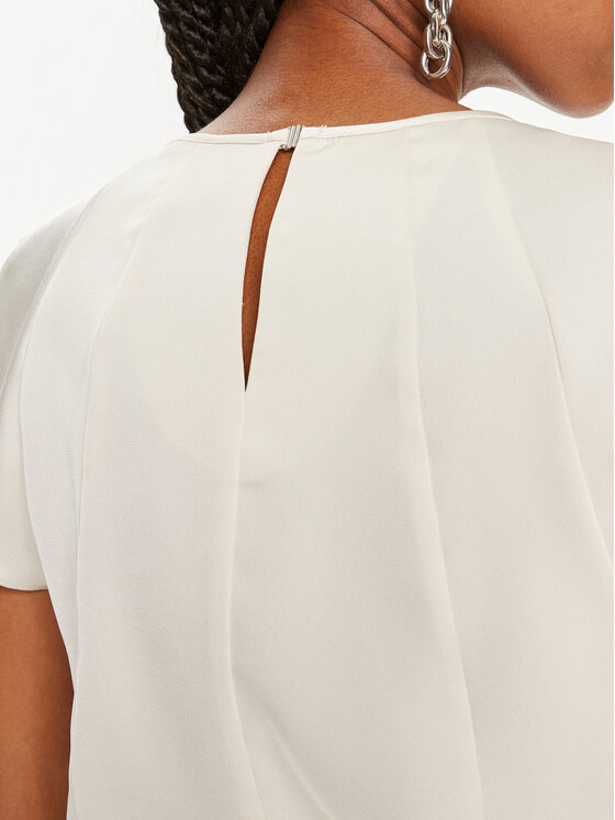 Calvin Klein Calvin Klein Halenka K20K207161 Écru Regular Fit