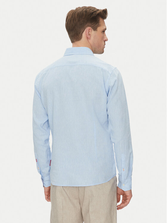 JOOP! Jeans JOOP! Jeans Koszula 15 JJSH-92Hanson2K-W 30045977 Błękitny Regular Fit