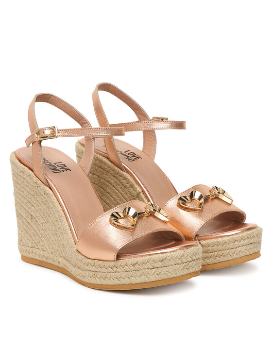 LOVE MOSCHINO LOVE MOSCHINO Еспадрильї JA1615BI0OIC0600 Рожевий