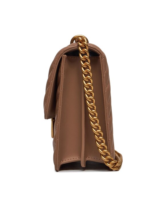 PINKO Pinko Дамска чанта Love One Classic Dc PE 24 PLTT 100941 A0GK Кафяв