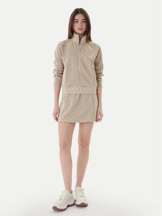 Guess Guess Суитшърт V6RQ08 K2042 Бежов Regular Fit