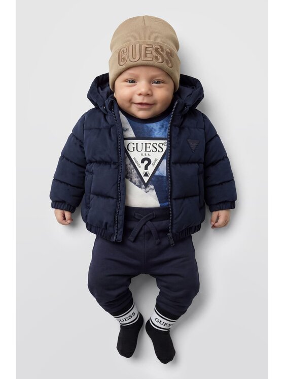 Guess Kids Guess Kids Kurtka przejściowa 185325 Niebieski Classic Fit