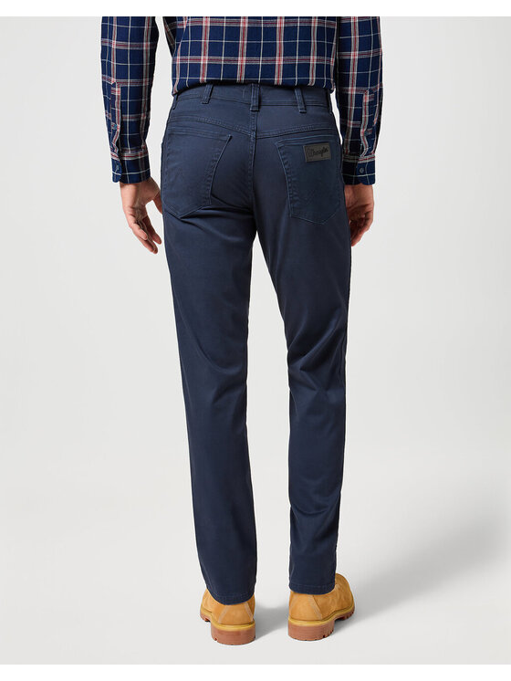 Wrangler Wrangler Chinosy TEXAS Niebieski Regular Fit