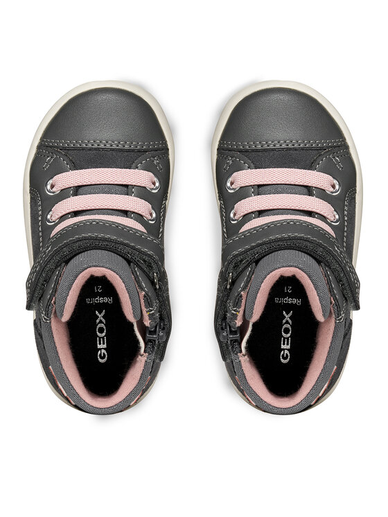 Geox Geox Sneakers B Gisli Girl B661MA 022BC C9002 M Dunkelgrau