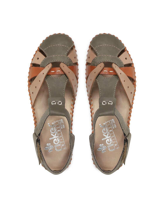 Rieker Rieker Σανδάλια M1655-54 Πράσινο