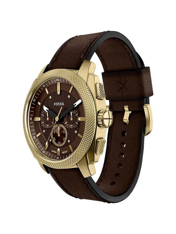 Fossil Fossil Zegarek FS6188 Brązowy