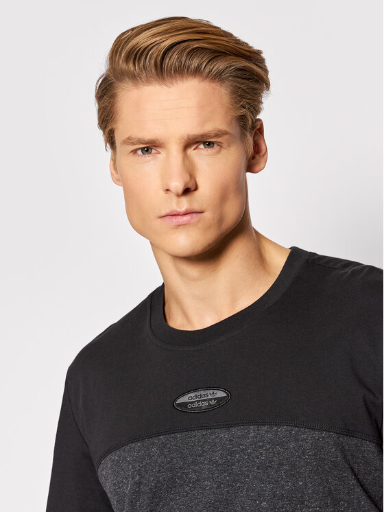 adidas adidas T-Shirt R.Y.V. Basic HC9470 Czarny Regular Fit