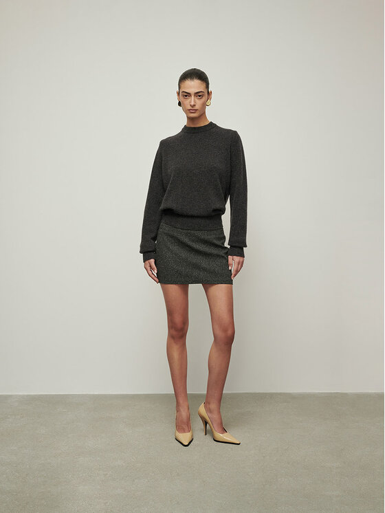 La Mania La Mania Maglione MELLOW Grigio Classic Fit