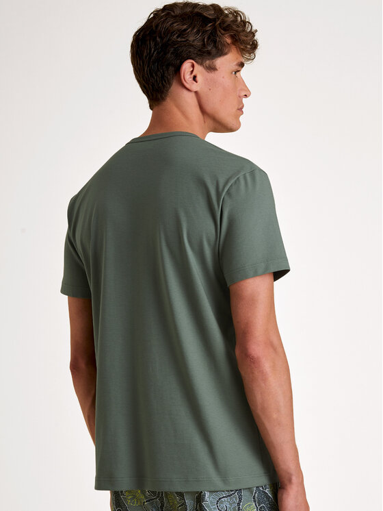 Calida Calida Tričko 14888 Zelená Regular Fit