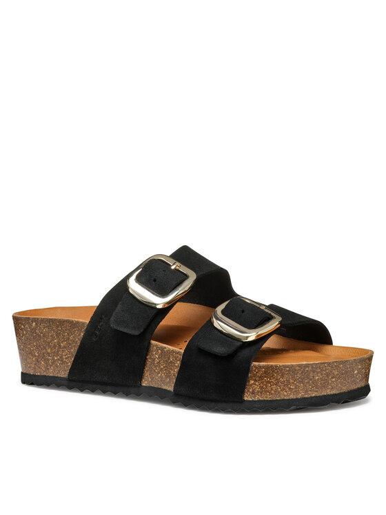 Geox Geox Natikače D Brionia H D551DA 00022 C9999 Crna