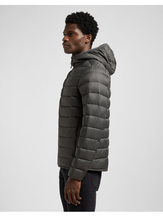 Lee Lee Kurtka przejściowa PUFFER JACKET Szary Regular Fit