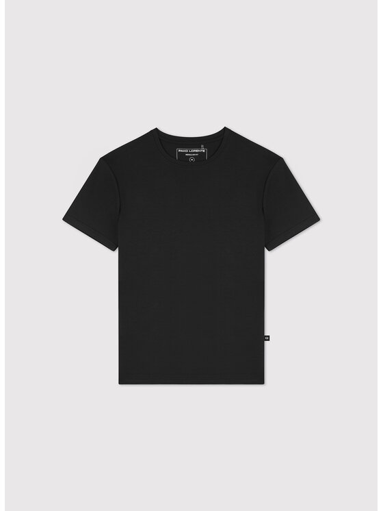 Pako Lorente Pako Lorente T-Shirt P000B-TT-005 Czarny Regular Fit