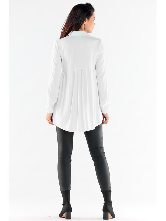 Awama Awama Camicia A527 Bianco Basic Fit
