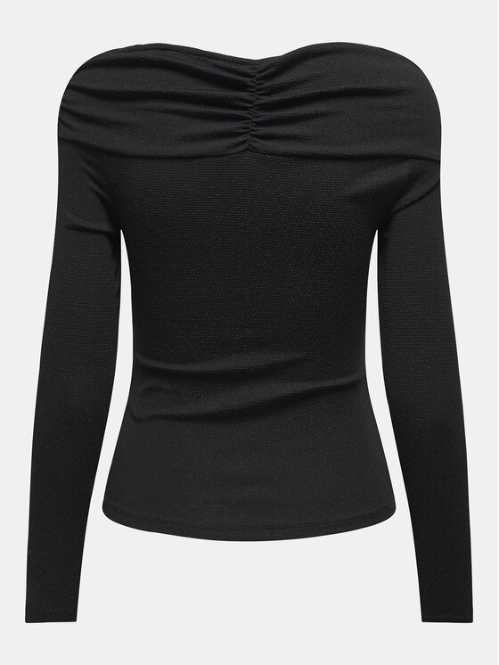 ONLY ONLY Μπλουζάκι Queen 15331413 Μαύρο Slim Fit