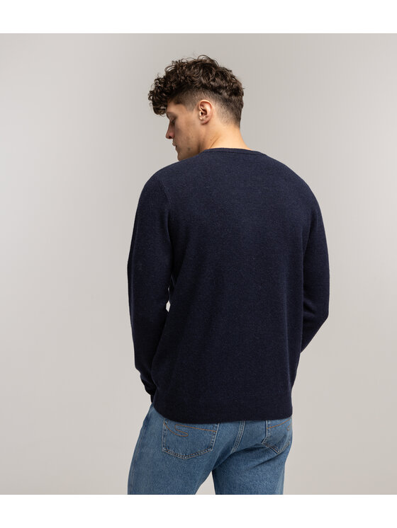 Lee Cooper Lee Cooper Sweter LONI MERA Granatowy Regular Fit