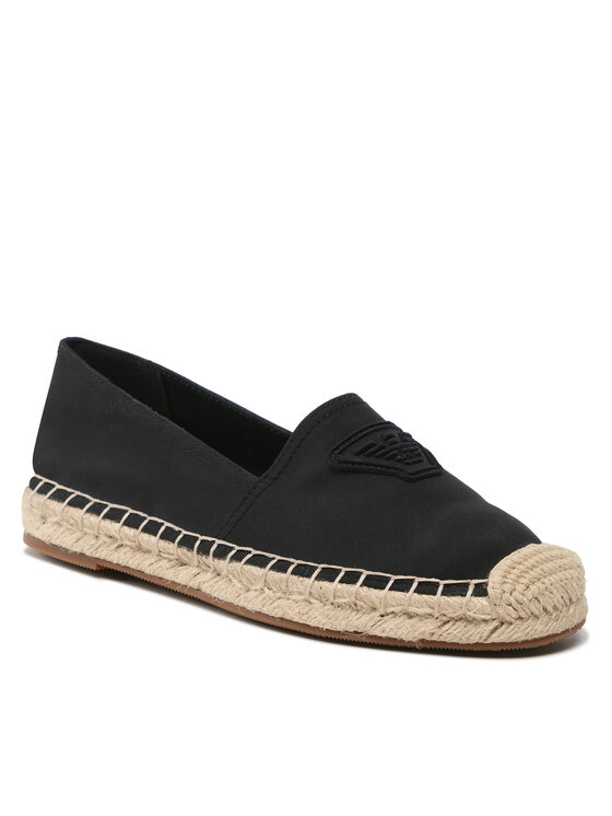 Emporio Armani Emporio Armani Еспадрили XVSS03 XN742 K001 Черен