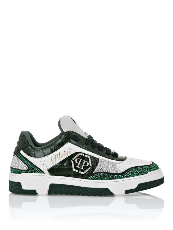 PHILIPP PLEIN PHILIPP PLEIN Sneakersy 27449 Zelená