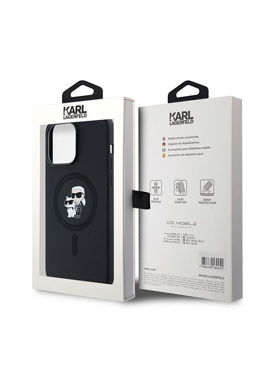 KARL LAGERFELD KARL LAGERFELD Etui na telefon Apple iPhone 14 Pro Max Czarny