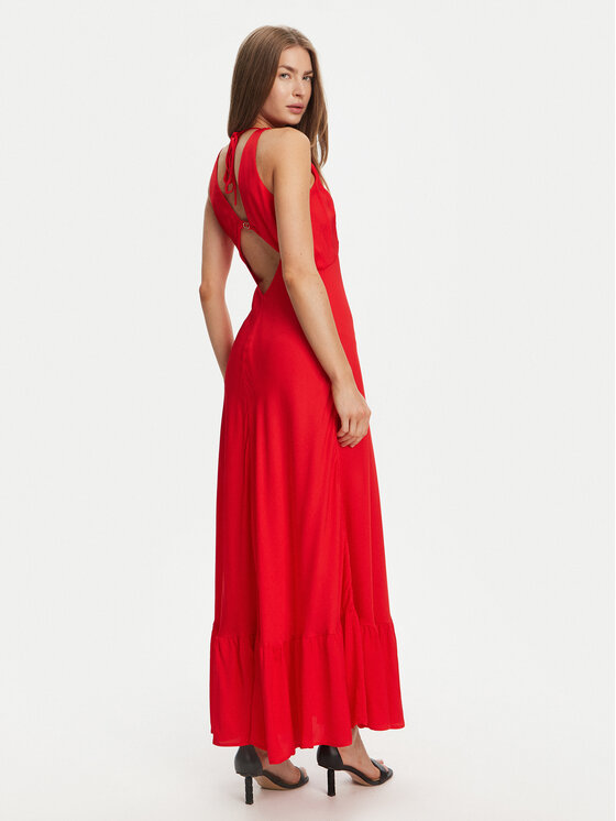 TWINSET TWINSET Abendkleid 251TT2191 Rot Regular Fit