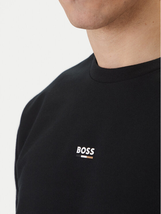 BOSS BOSS Bluza Iconic 50554836 Czarny Regular Fit