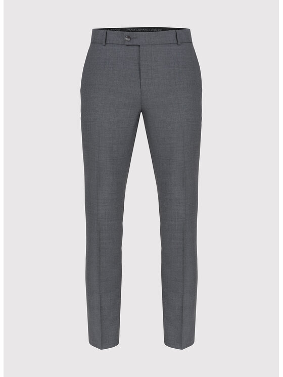 Pako Lorente Pako Lorente Spodnie garniturowe P23WP-6G-006 Szary Slim Fit