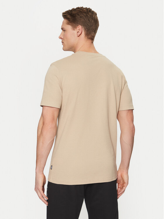 BOSS BOSS Тишърт Tiburt 240 50452680 Бежов Regular Fit