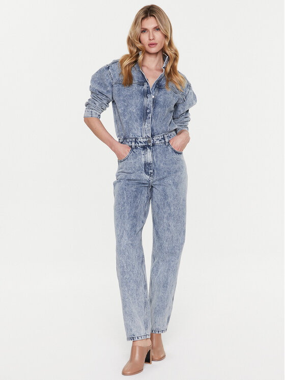 Gestuz Gestuz Jumpsuit Kandra 10906840 Blu Oversize