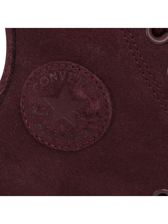 Converse Sneakers aus Stoff Ctas Hi 569398C Violett • Modivo.de