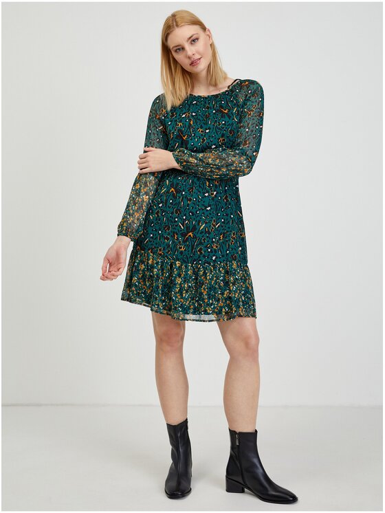 Orsay Orsay Sukienka 442278-856000__34 Kolorowy Regular Fit