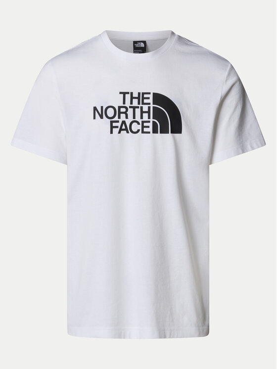 The North Face The North Face Marškinėliai Easy NF0A8A6C Balta Regular Fit