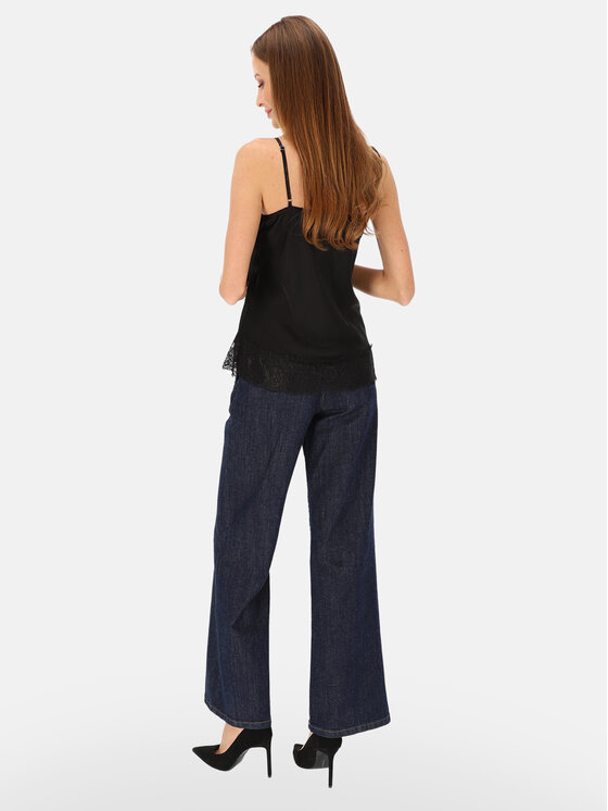 L’AF L’AF Top Amora Czarny Regular Fit
