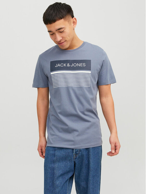Jack & Jones Jack & Jones Set di 3 T-shirt 12234413 Bianco Regular Fit