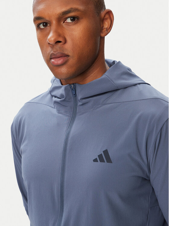 adidas adidas Суитшърт D4T Workout KS6394 Син Regular Fit