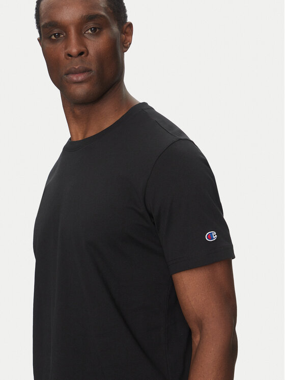 Champion Champion Marškinėliai 220761 Juoda Loose Fit