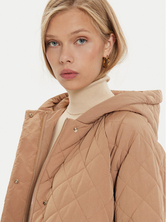 Marella Marella Kurtka przejściowa Fabiana 2423486064 Beżowy Regular Fit