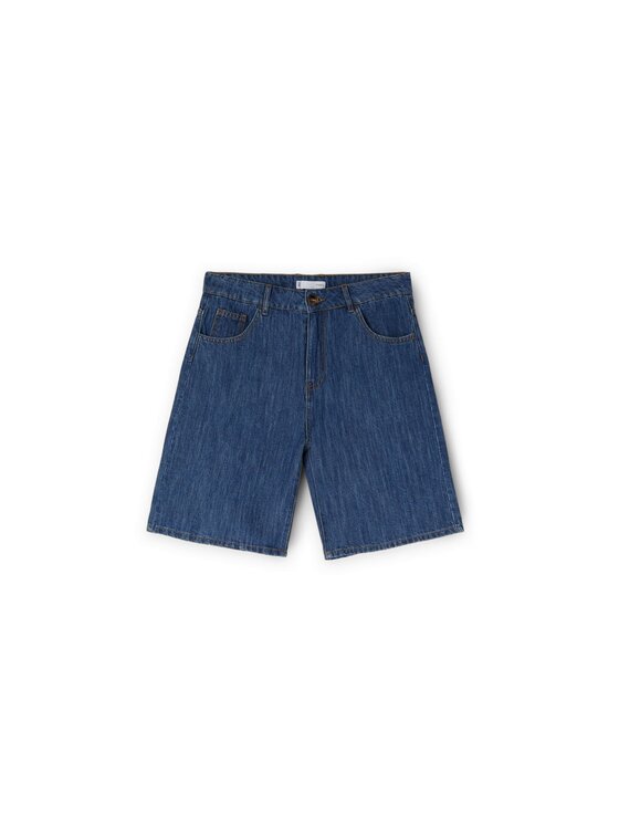 Motivi Motivi Pantaloncini P538Q003785N024 Blu Regular Fit