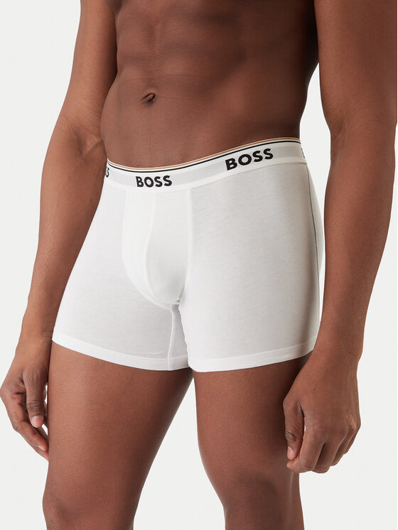 BOSS BOSS Set de boxeri﻿ 50475282 Alb