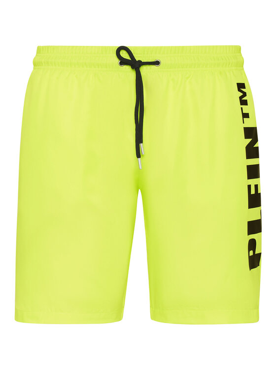 PHILIPP PLEIN PHILIPP PLEIN Spodnie materiałowe 10415 Żółty Comfort Fit